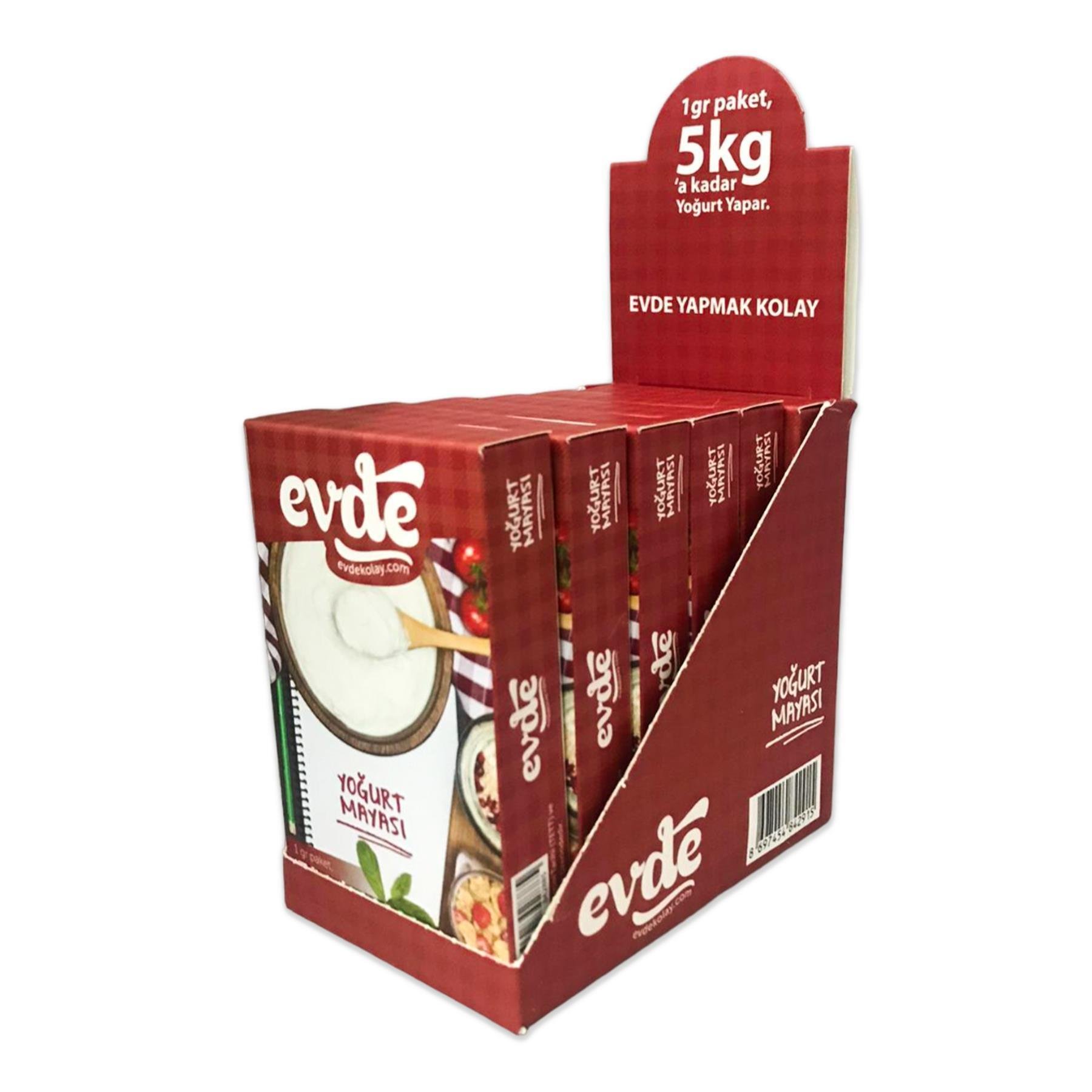 Evde Yoğurt Mayası 6lı Kutu