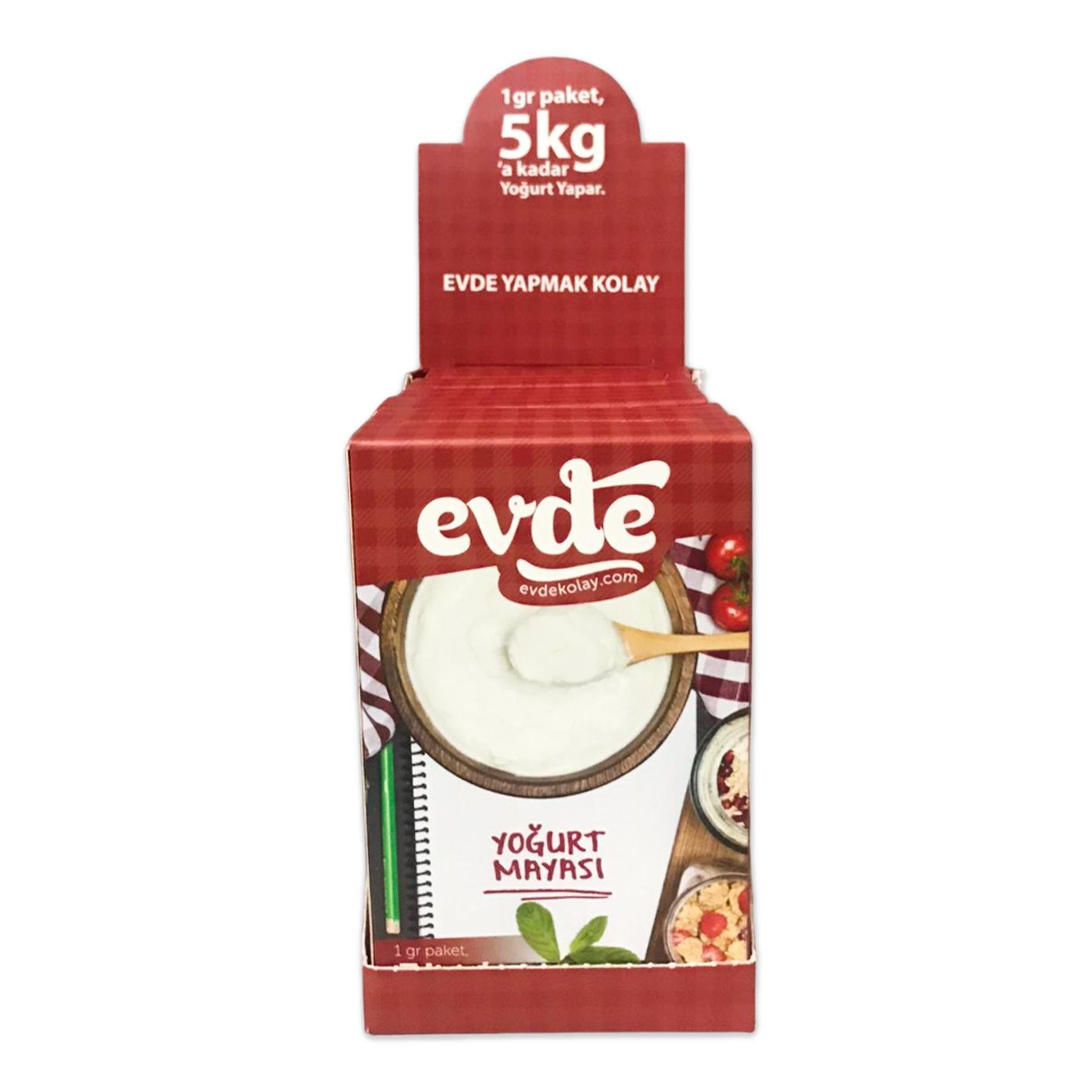 Evde Yoğurt Mayası 6lı Kutu