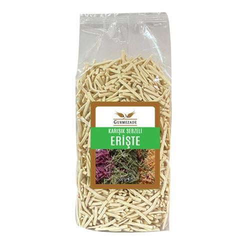 Gurmezade Karışık Sebzeli Yumurtalı Erişte 500 g e
