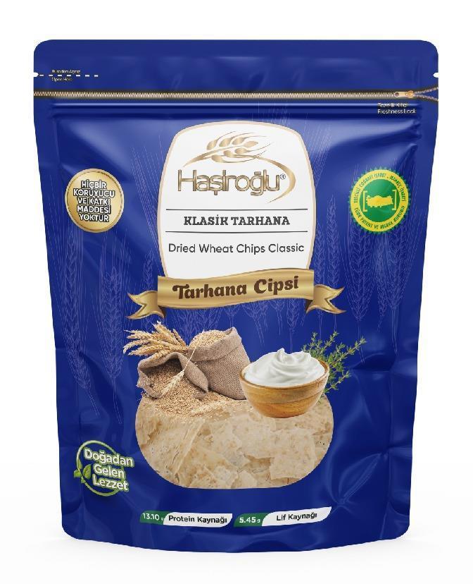 Haşiroğlu Çerezlik Klasik Doğal Tarhana Cips 450 g e