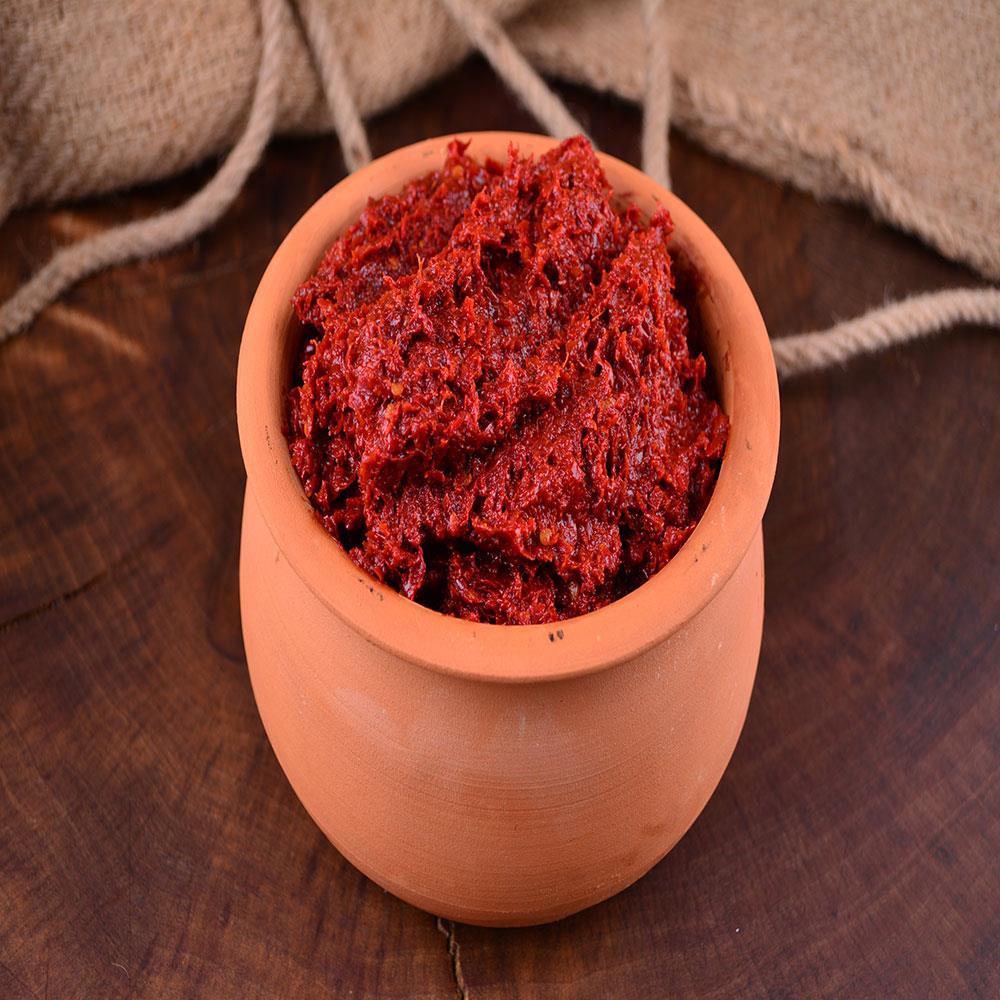 Hatay Ev Yapımı Acı Biber Salçası Katkısız 1000 g e