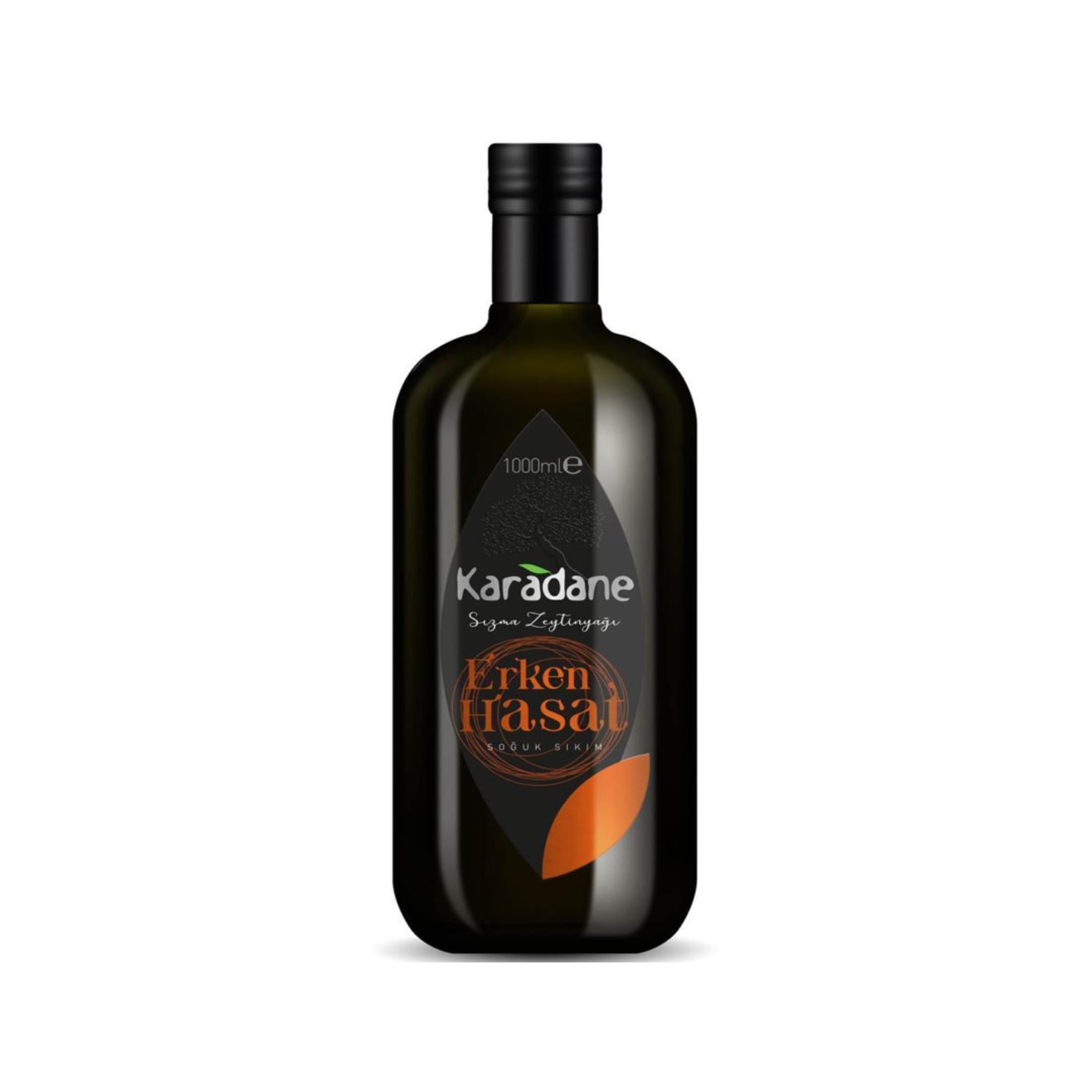 Karadane Erken Hasat Soğuk Sıkım Zeytinyağı 1000 ml ℮