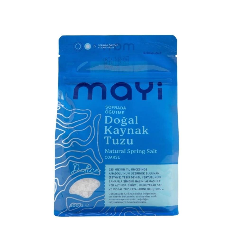 Mayi Tuz Delice Sofrada Öğütme Kaynak Tuzu 500 g e
