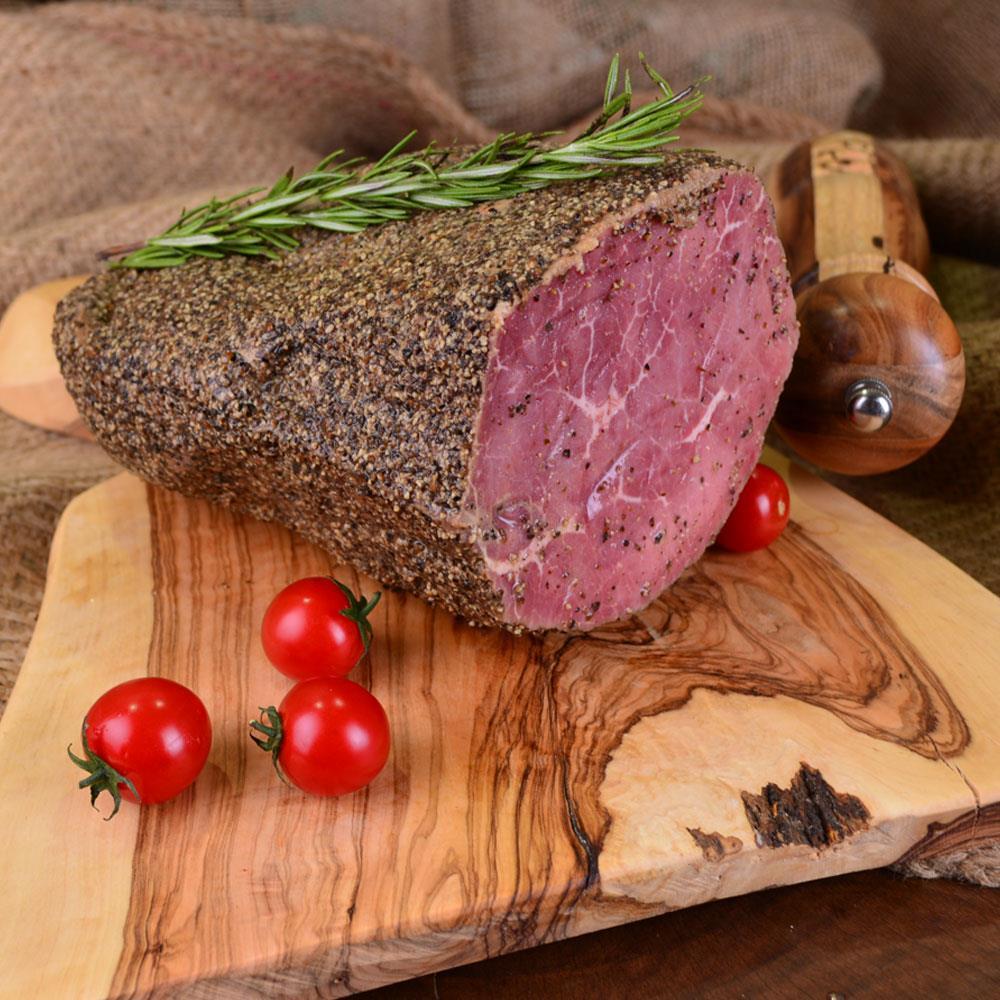 Roastbeef Tütsülenmiş Dana Füme Et Karabiberli Az Yağlı 250 g e
