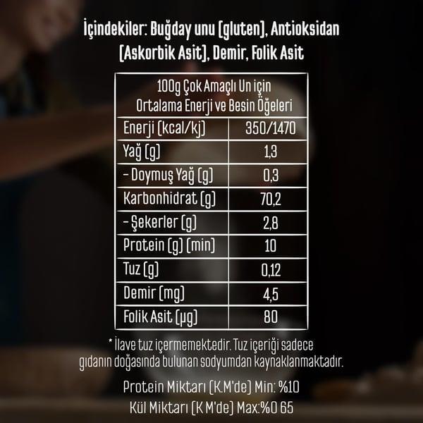 Tellioğlu Çok Amaçlı Un 1000 g e