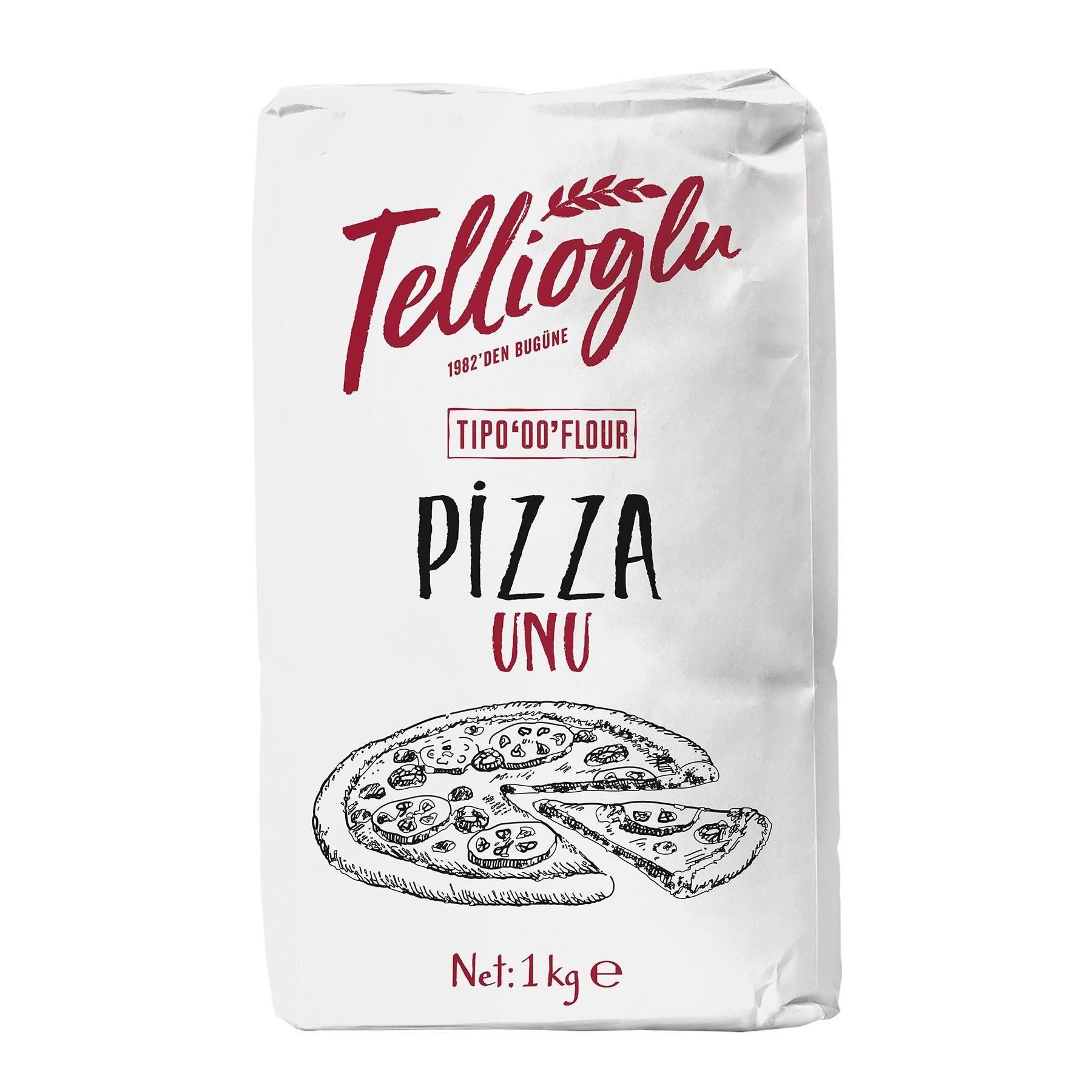Tellioğlu Pizza Unu Özel Amaçlı Buğday Unu 1000 g e
