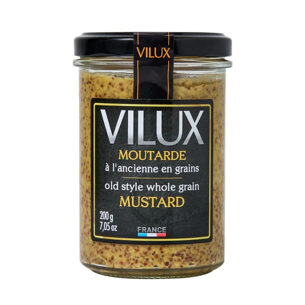 Vilux Dijon Mustard Taneli Hardal 200 g