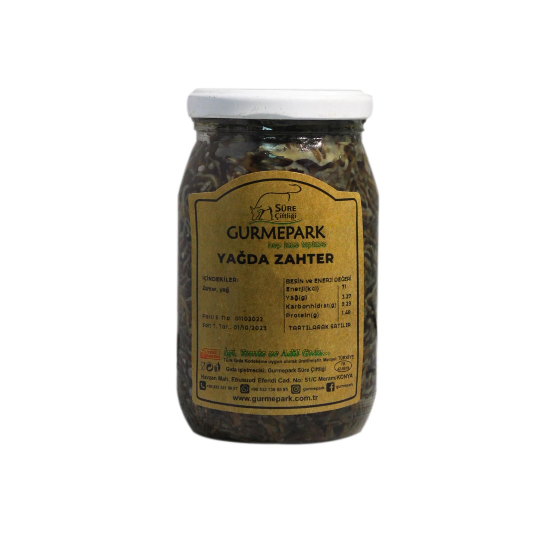 Zeytinyağlı Zahter 370 g e