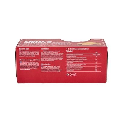 Annas Zencefilli Bisküvi 150 G