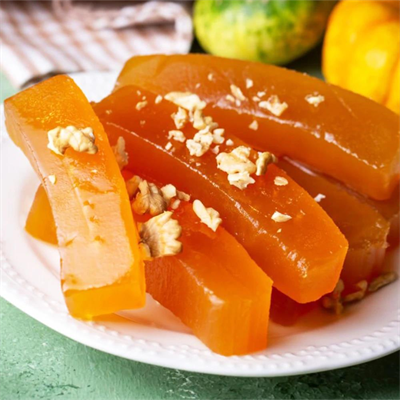 Doğal Kabak Reçeli Kabak Tatlısı Çubuk 500 g e