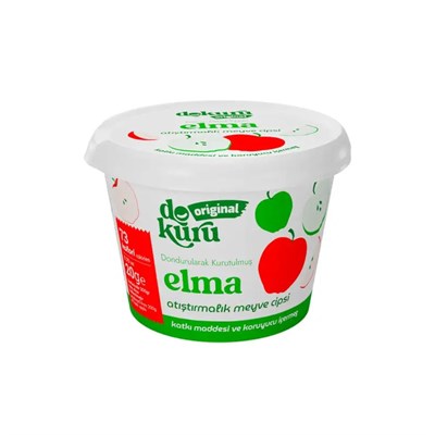 Dokuru Original Elma Atıştırmalık Meyve Cipsi 20 gr