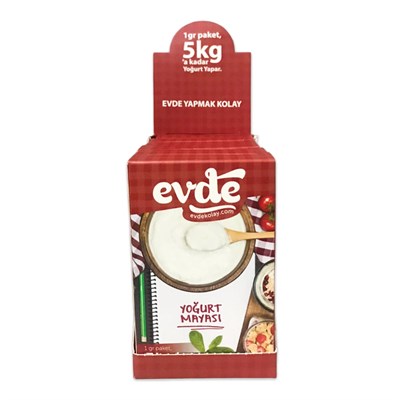 Evde Yoğurt Mayası 6lı Kutu