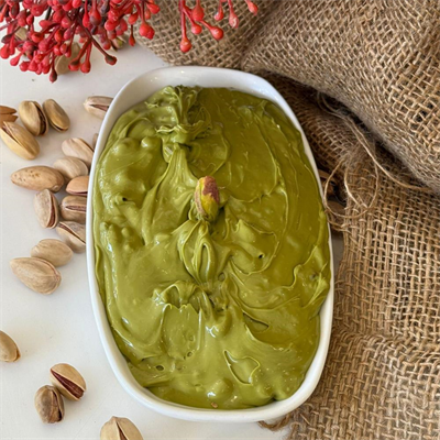Gurmepark Parçacıklı Antep Fıstığı Ezmesi Dökme 1000 g ℮