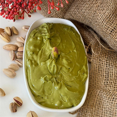 Gurmepark Parçacıklı Antep Fıstığı Ezmesi Dökme 250 g ℮