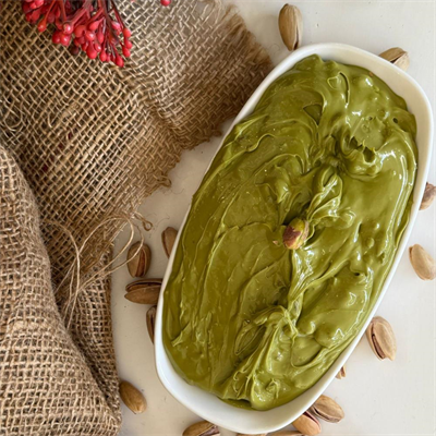Gurmepark Parçacıklı Antep Fıstığı Ezmesi Dökme 1000 g ℮