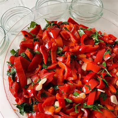 Közlenmiş Kapya Biber El Yapımı Meze