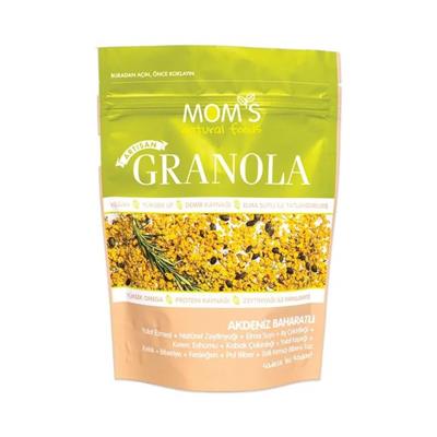 Moms Natural Foods Granola Akdeniz Baharatlı 200 g e