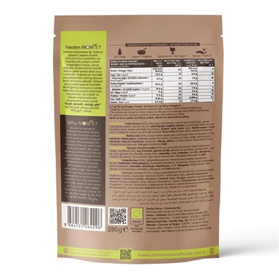 Moms Natural Foods Yaban Mersini Granola 280 g e