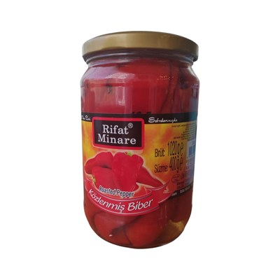 Rifat Minare Közlenmiş Biber 400 g e
