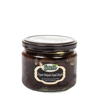 Sosero Peynir Dolgulu Siyah Zeytin 290 g ℮