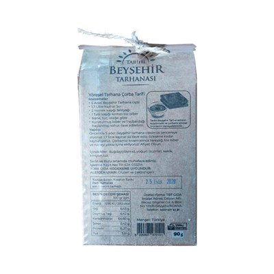 Tarihi Beyşehir Tarhanası Klasik Tarhana Cipsi 90 g e