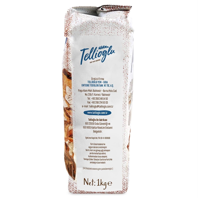 Tellioğlu Çavdar Unu Lif Kaynağı %100 Çavdar Unu 1000 g e