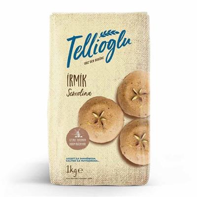 Tellioğlu İrmik Semolina Durum Buğdayı İrmiği 1000 g e