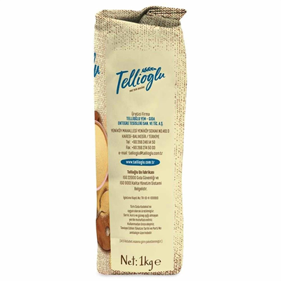 Tellioğlu İrmik Semolina Durum Buğdayı İrmiği 1000 g e
