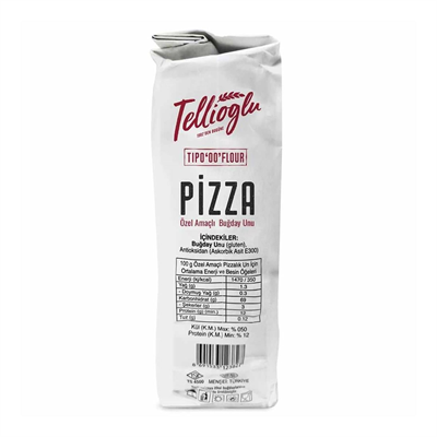 Tellioğlu Pizza Unu Özel Amaçlı Buğday Unu 1000 g e