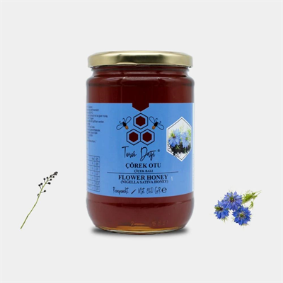 Toros Dağı Çörek Otu Balı Yüksek Prolin Hakiki Bal 860 g e