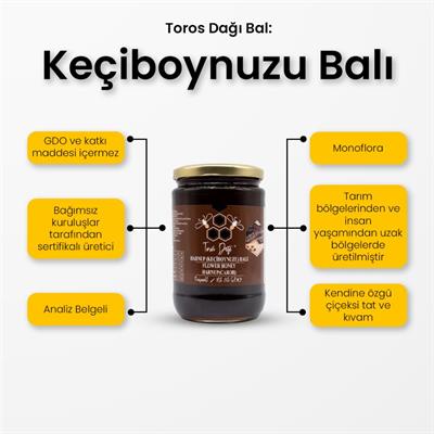 Toros Dağı Keçiboynuzu Balı 860 Gr 