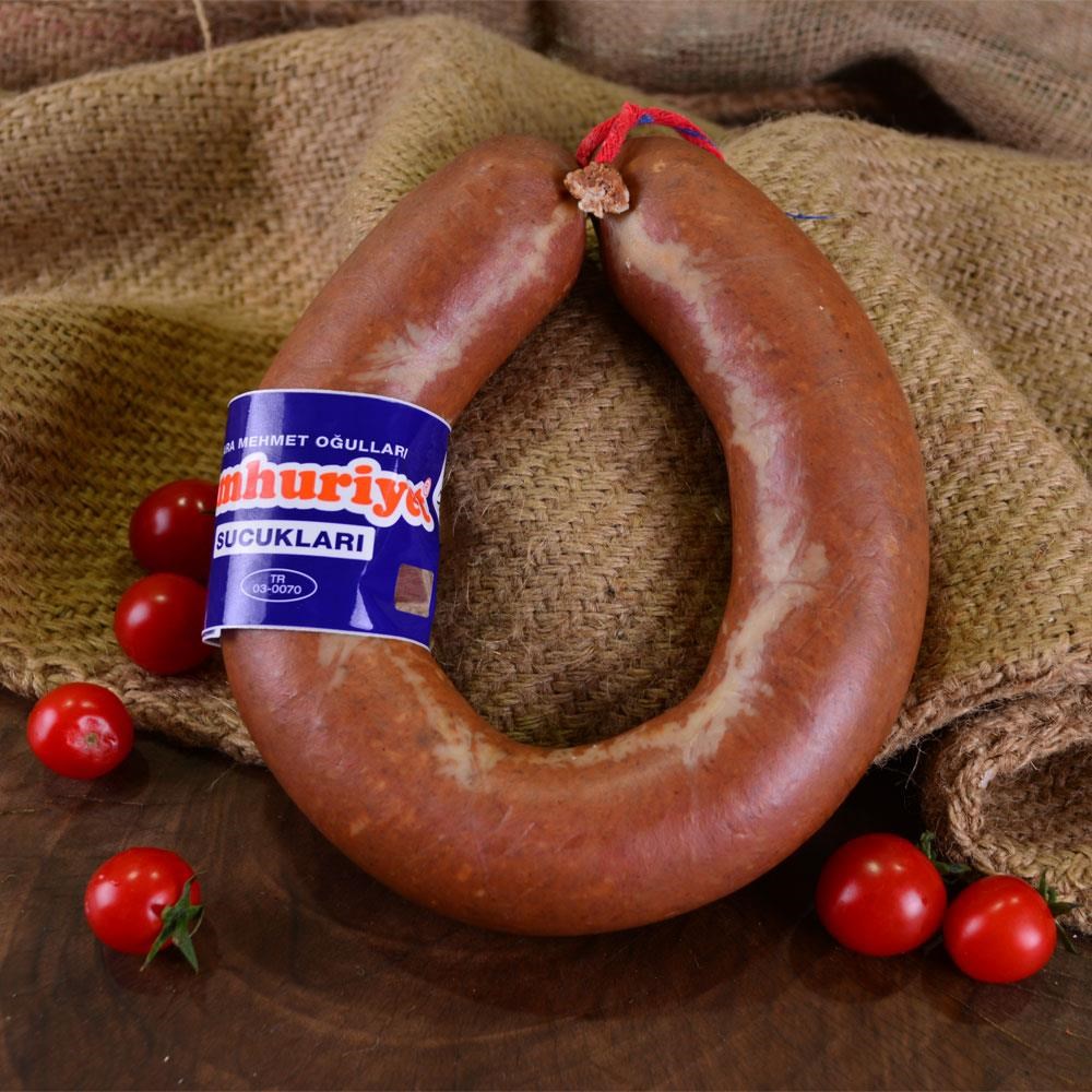 Cumhuriyet Kangal Fermente Sucuk %100 Dana 500 g e