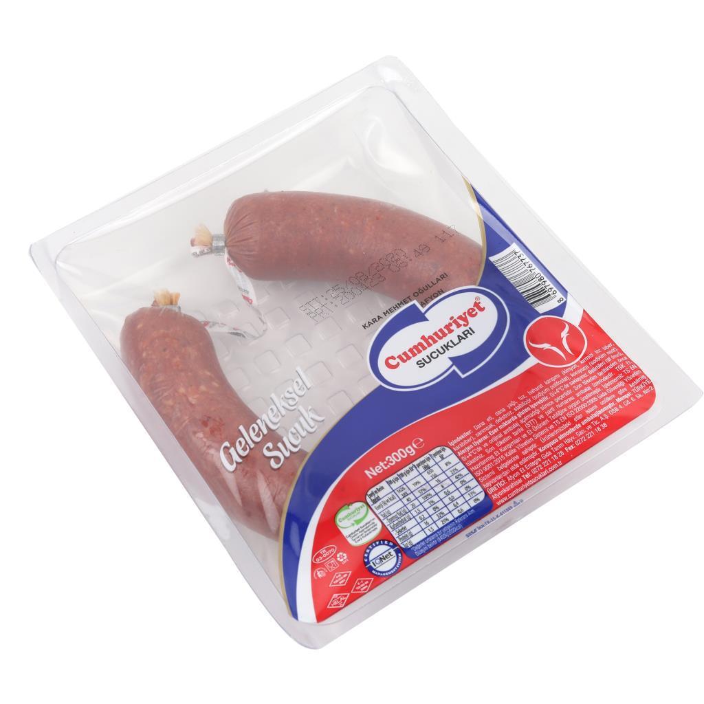 Cumhuriyet Kangal Fermente Sucuk Vakumlu 300 g ℮