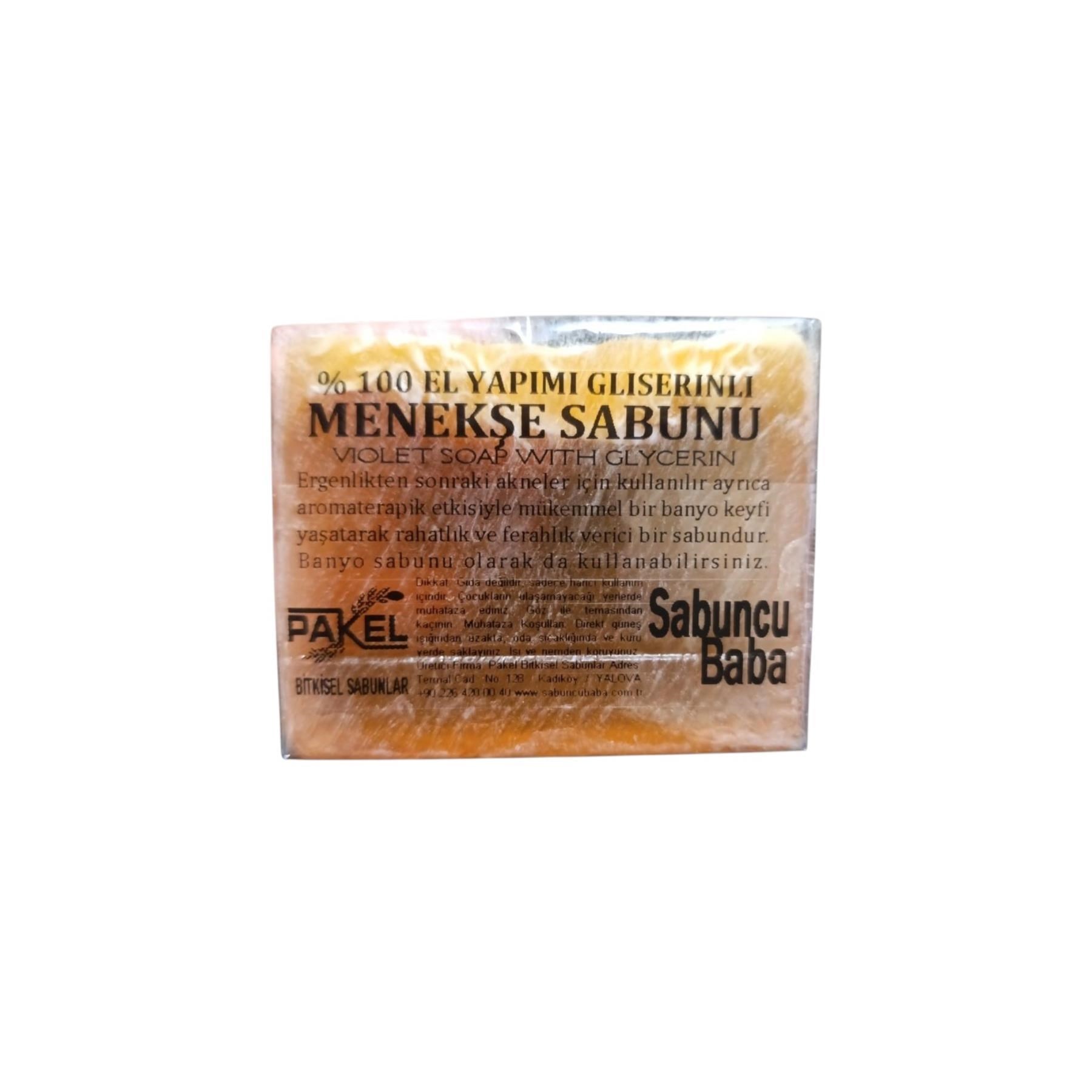 El Yapımı Glıserınlı Menekşe Sabunu 120 g e
