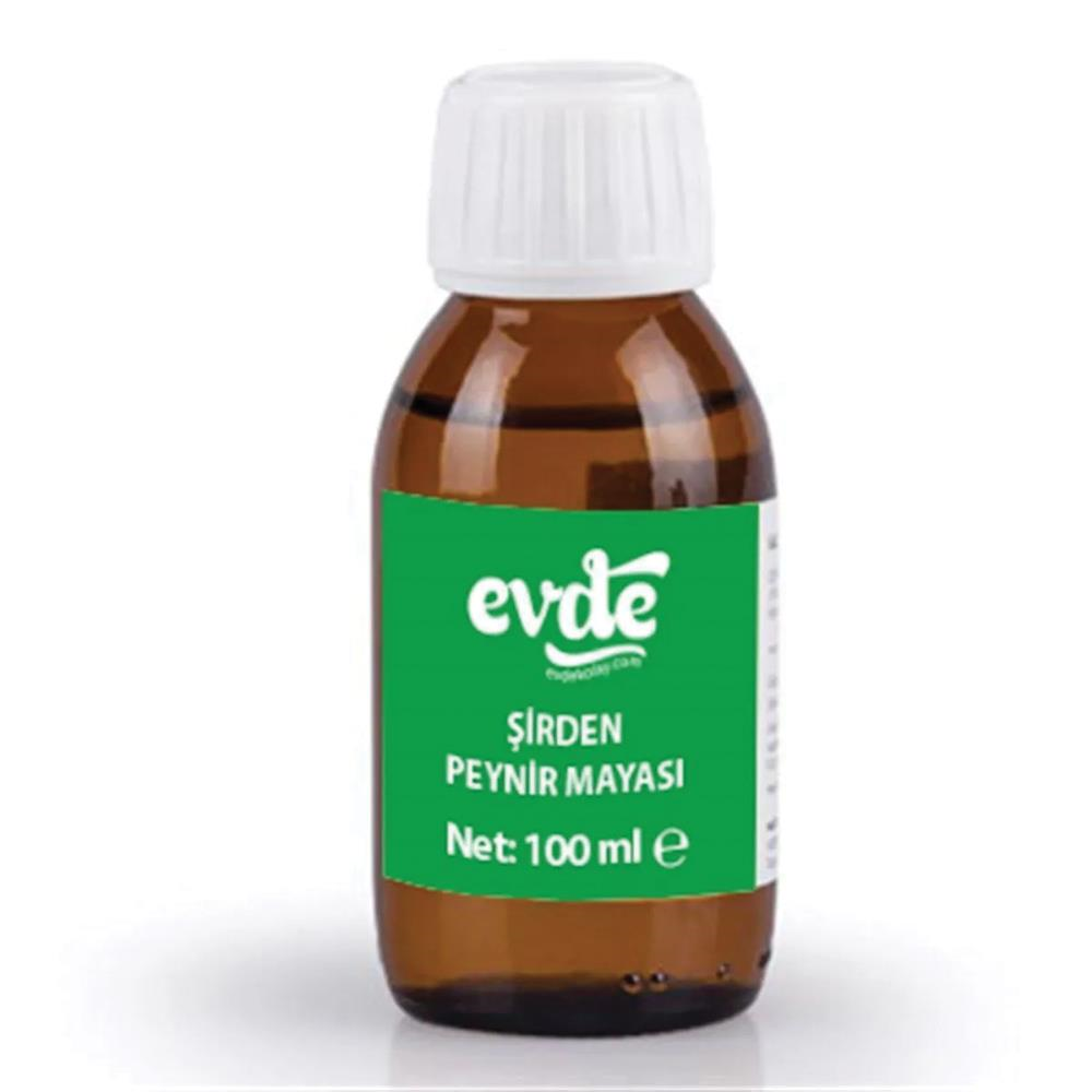 Evde Şirden Peynir Mayası 100 ml e