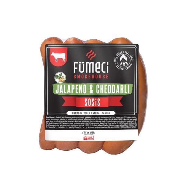 Fümeci Smokehouse Jalapeno Cheddar Sosis 350-400 g e