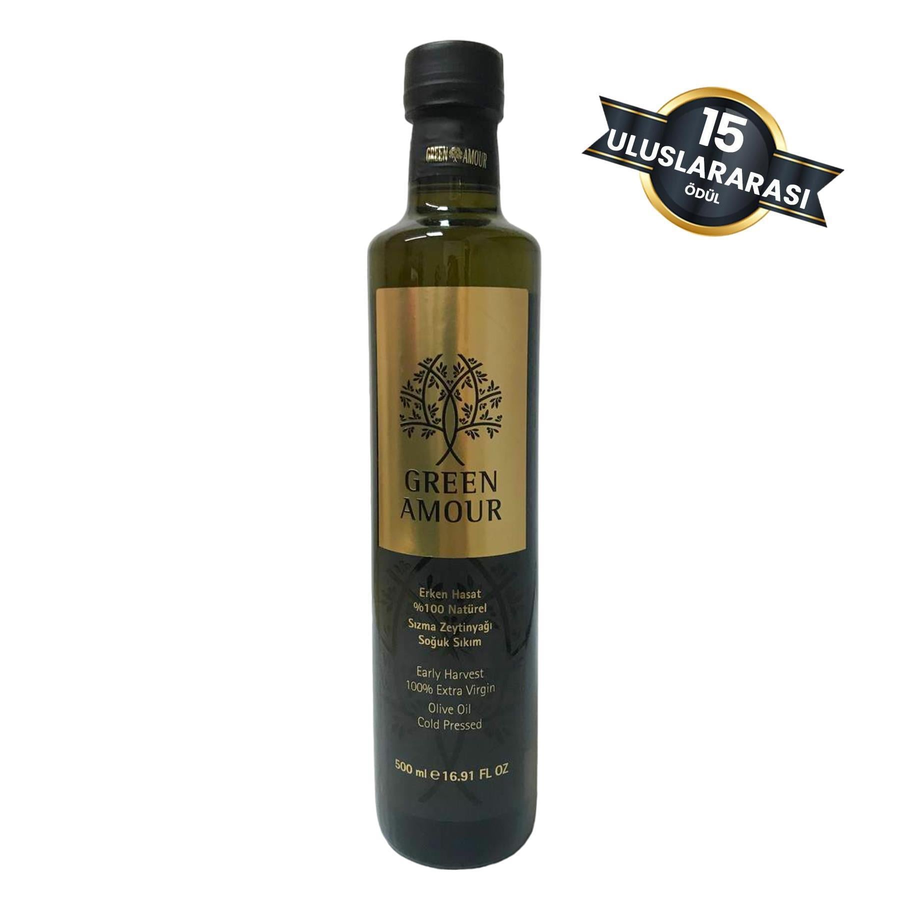 Green Amour Erken Hasat %100 Natürel Sızma Zeytinyağı 500 ml e