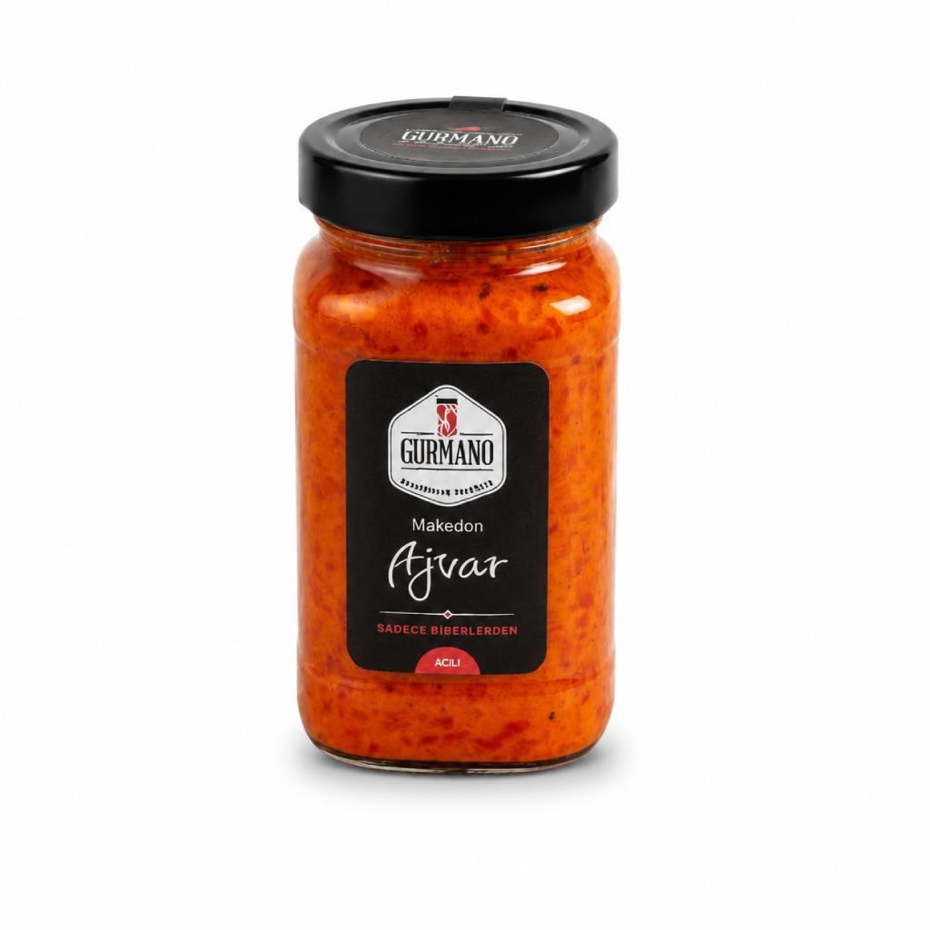 Gurmano Ajvar Acılı 490 gr