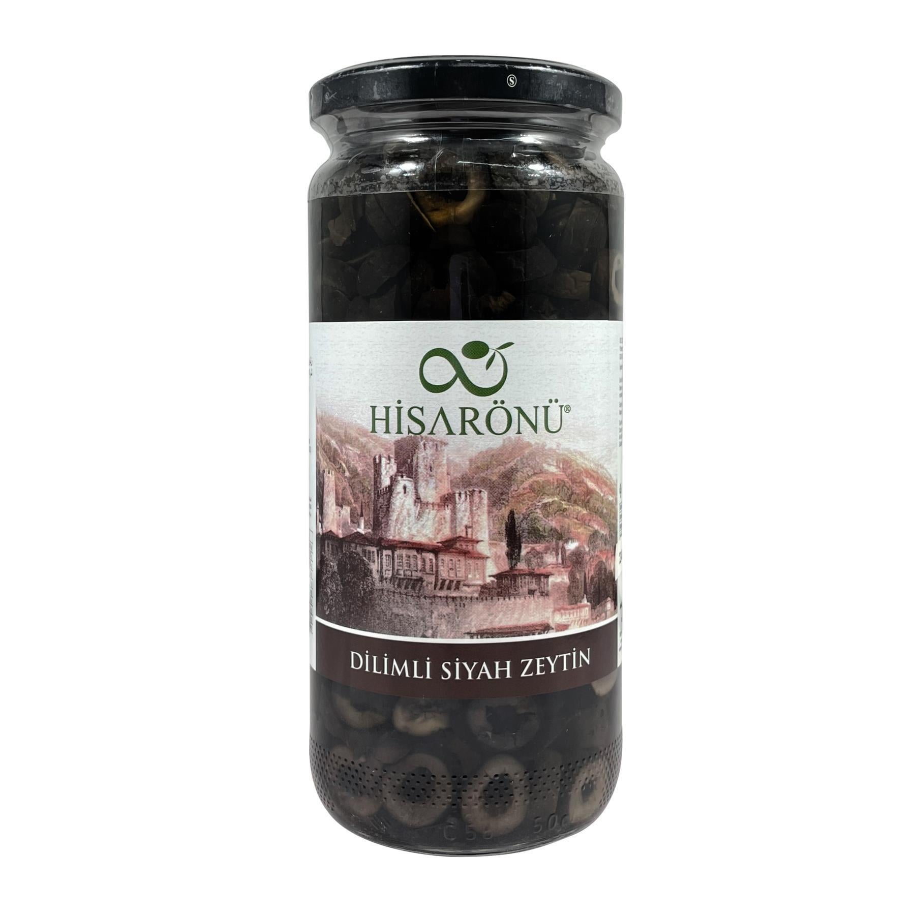 Hisarönü Dilimli Siyah Zeytin 475 g ℮