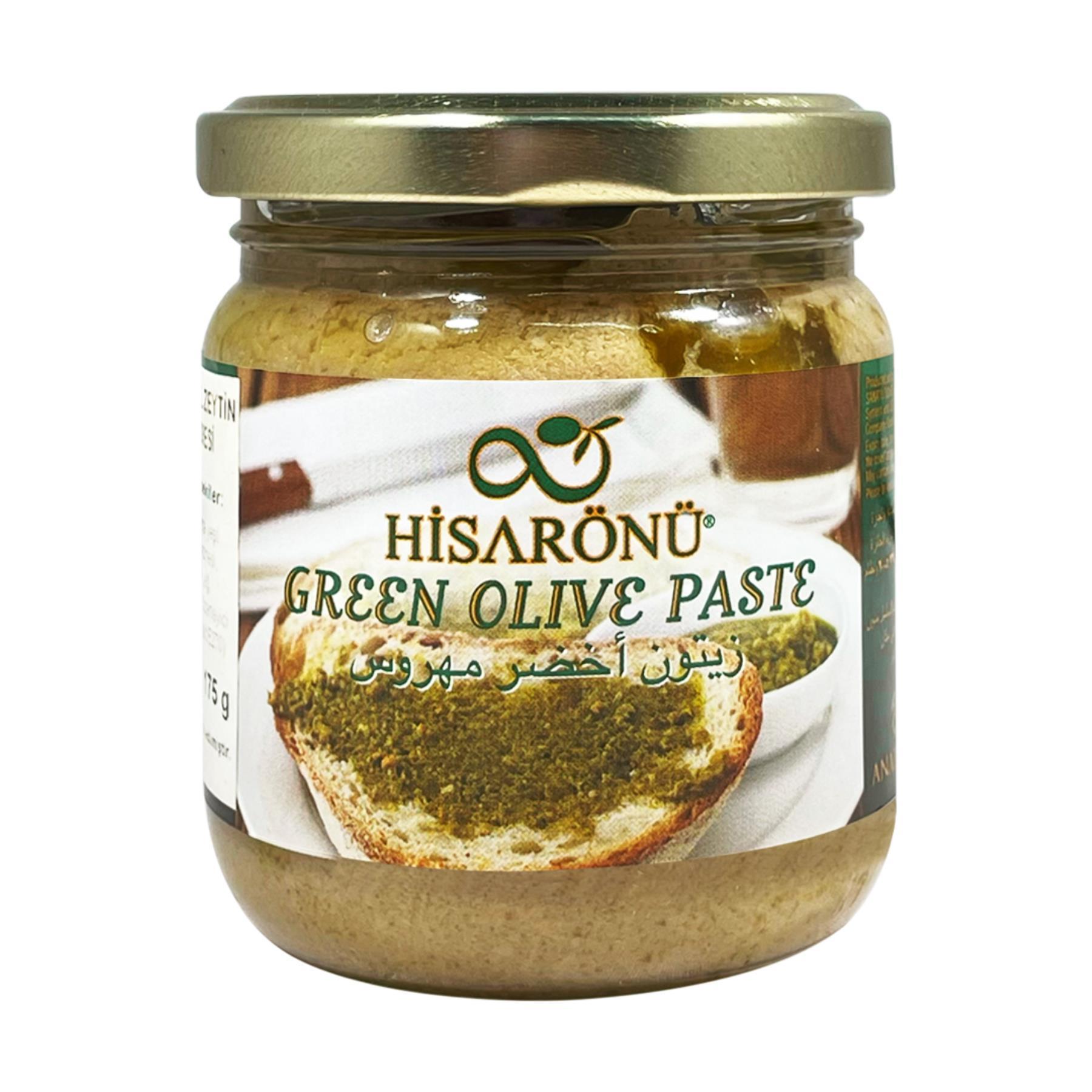 Hisarönü Doğal Yeşil Zeytin Ezmesi 175 g ℮