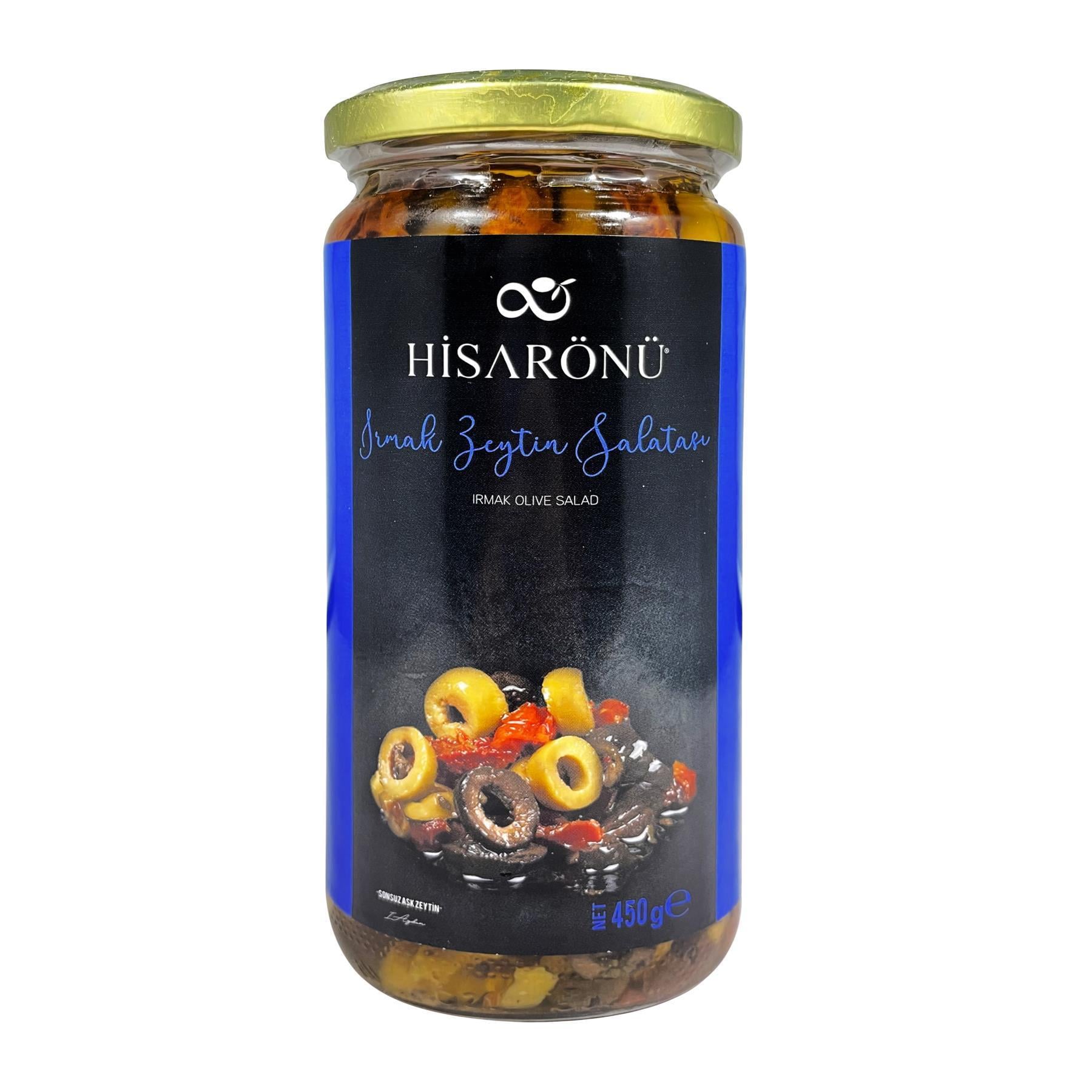 Hisarönü Irmak Yeşil Zeytin Salatası 450 g ℮