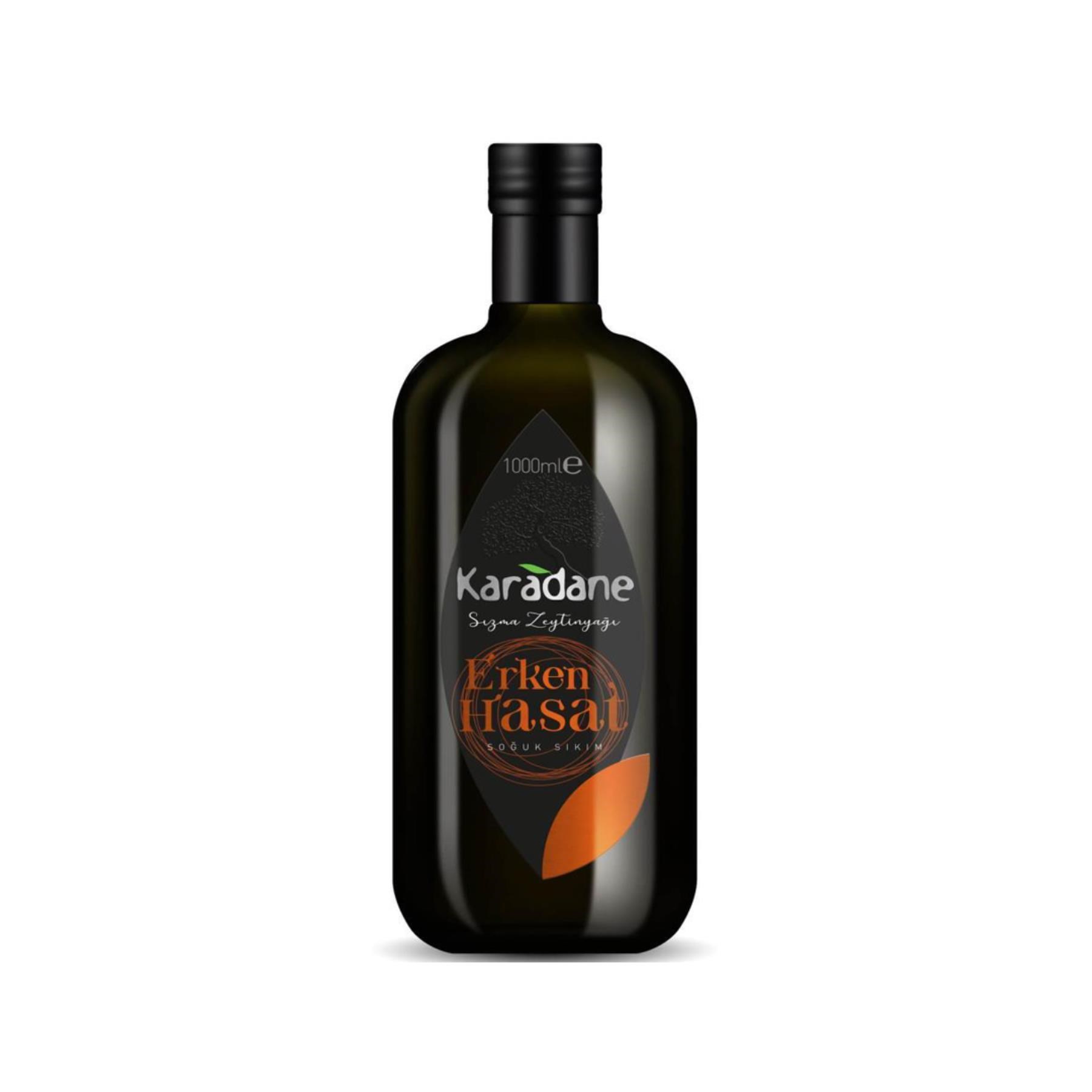 Karadane Erken Hasat Soğuk Sıkım Zeytinyağı 1000 ml ℮