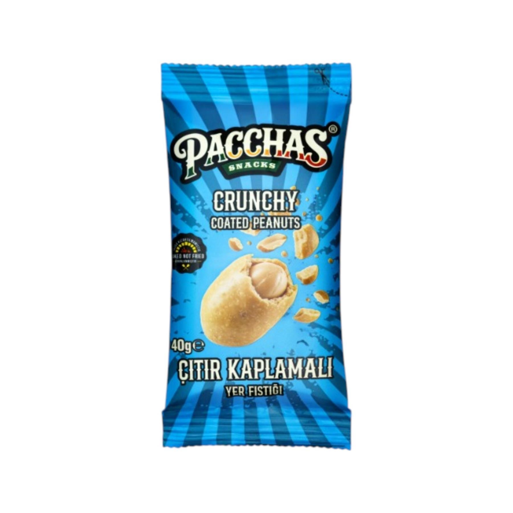 Pacchas Çıtır Kaplamalı Yer Fıstığı 40 g