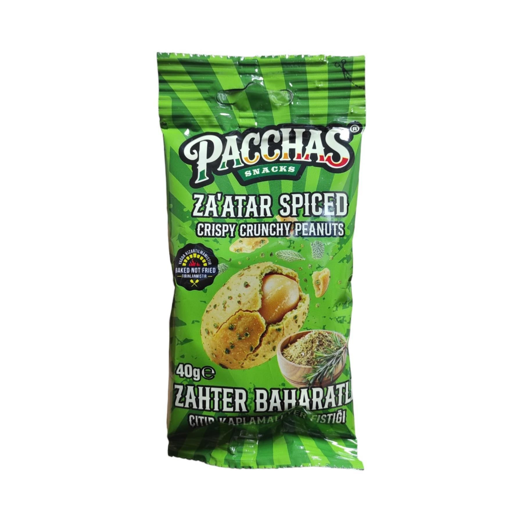 Pacchas Zahter Baharatlı Yer Fıstığı 40 g