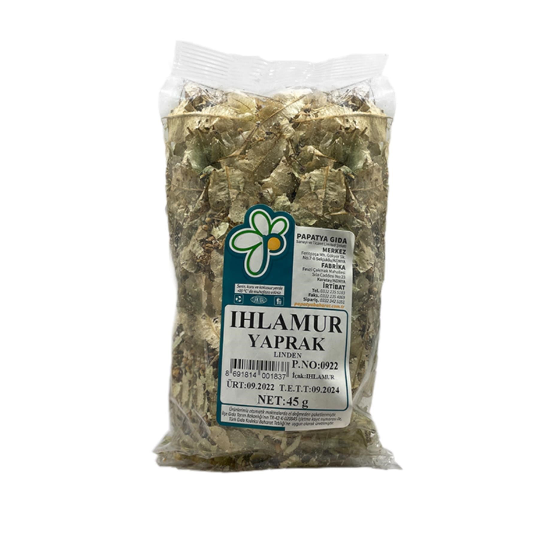 Papatya Gıda Ihlamur 45 g e