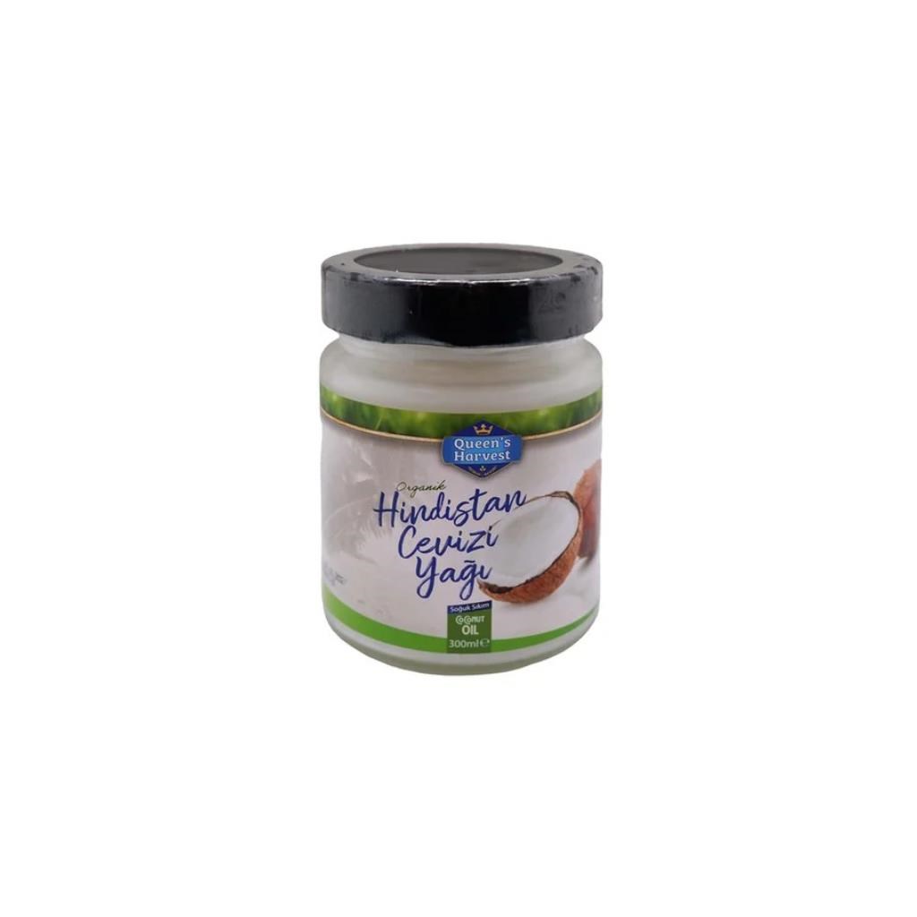 Queens Harvest Organik Hindistan Cevizi Yağı 300 ml