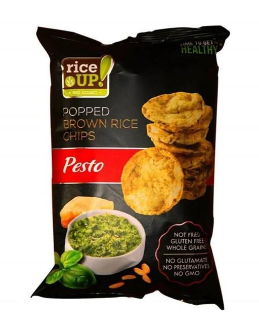 Rice Up Pesto Soslu Cips 60 g ℮