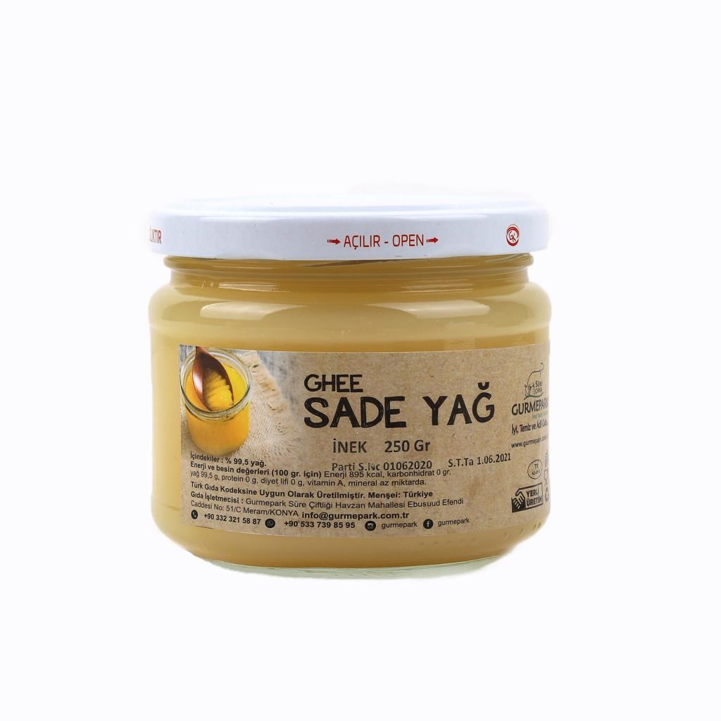 Sade Saf Tereyağ İnek Tuzsuz 250 g e