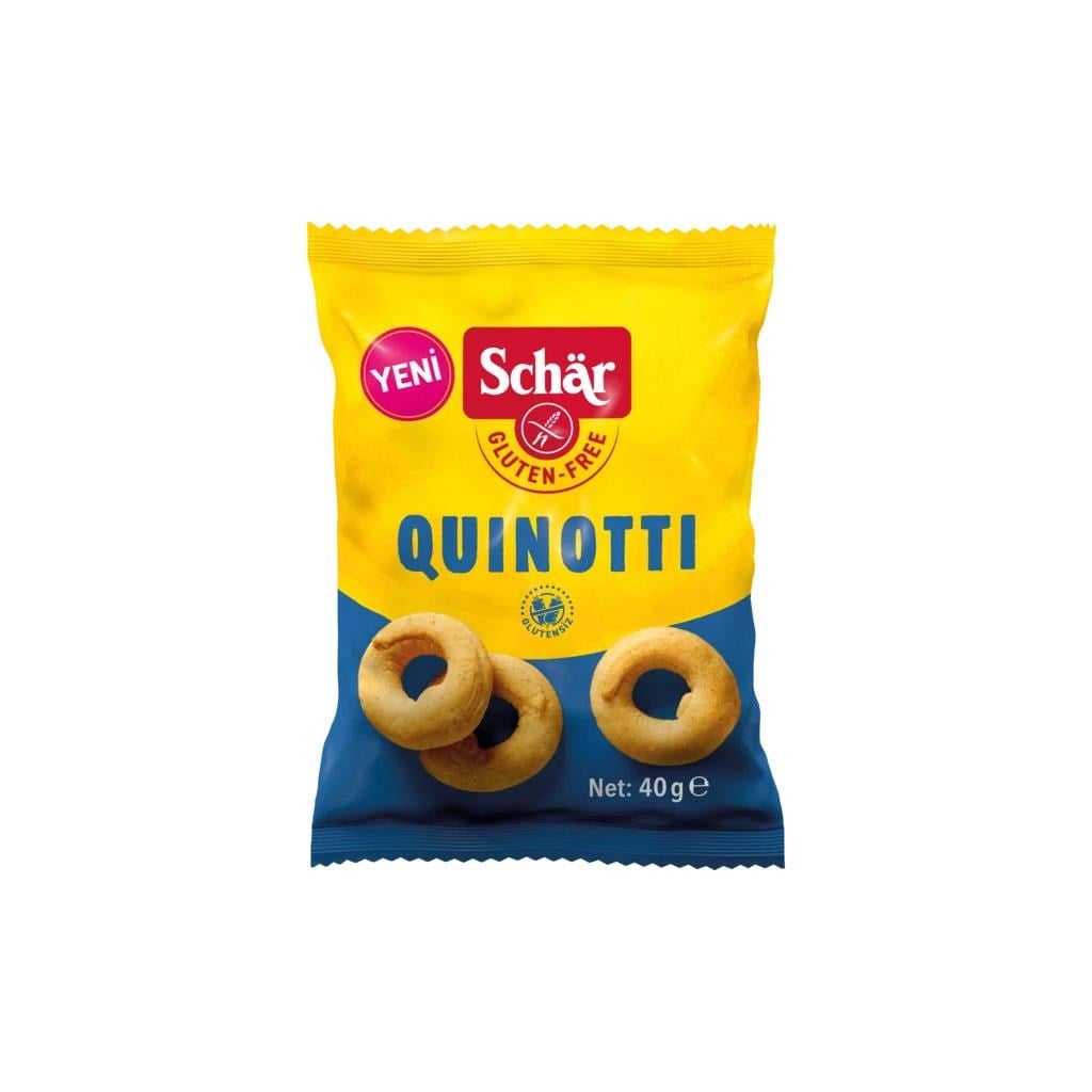 Schar Quinotti Glutensiz Halka Kraker 40 g e