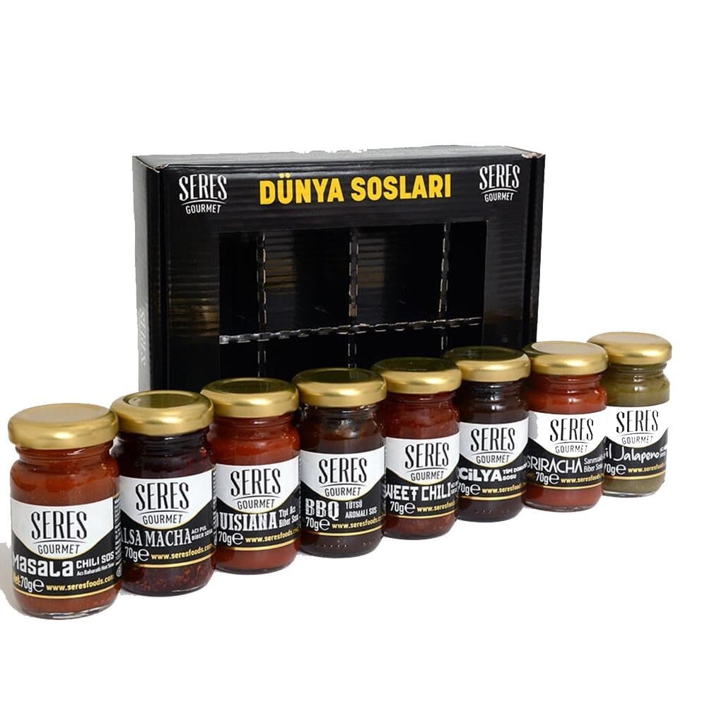 Seres Gourmet Dünya Sosları Set (8x70 g ) _560 g